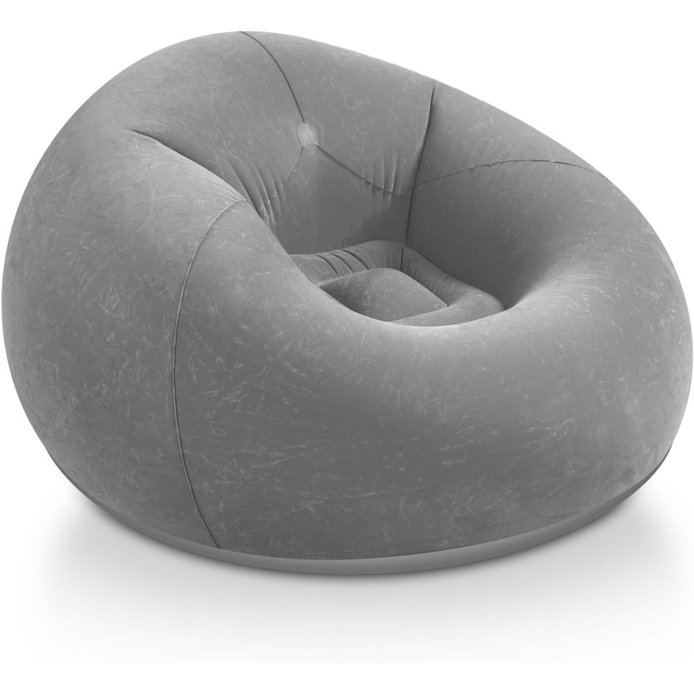 Outdoor Furniture Grey - Kursi Bean Bag Tiup, Sofa Santai