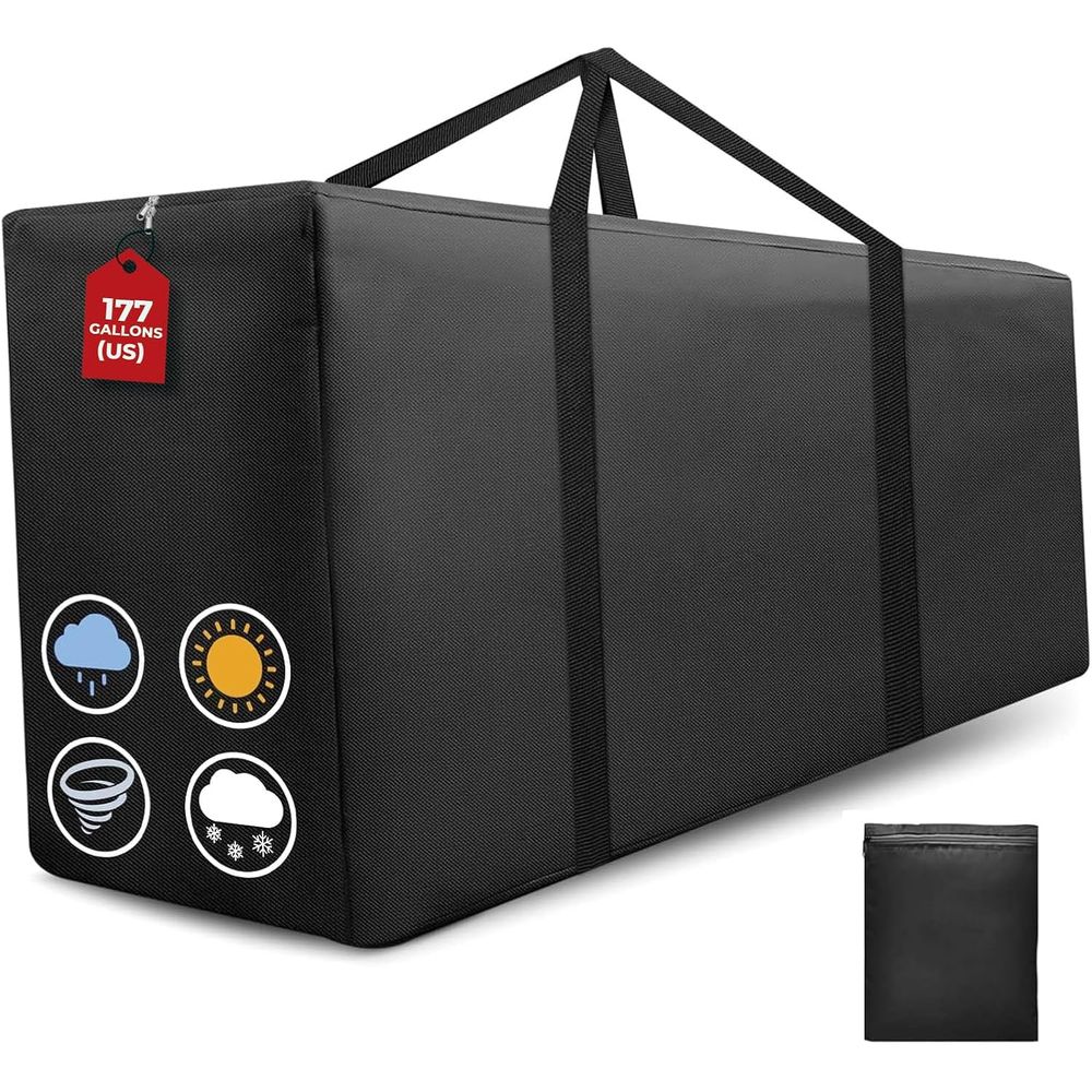 Outdoor Furniture With Storage For Cushions - Tas Penyimpanan Bantal Teras Ekstra Besar