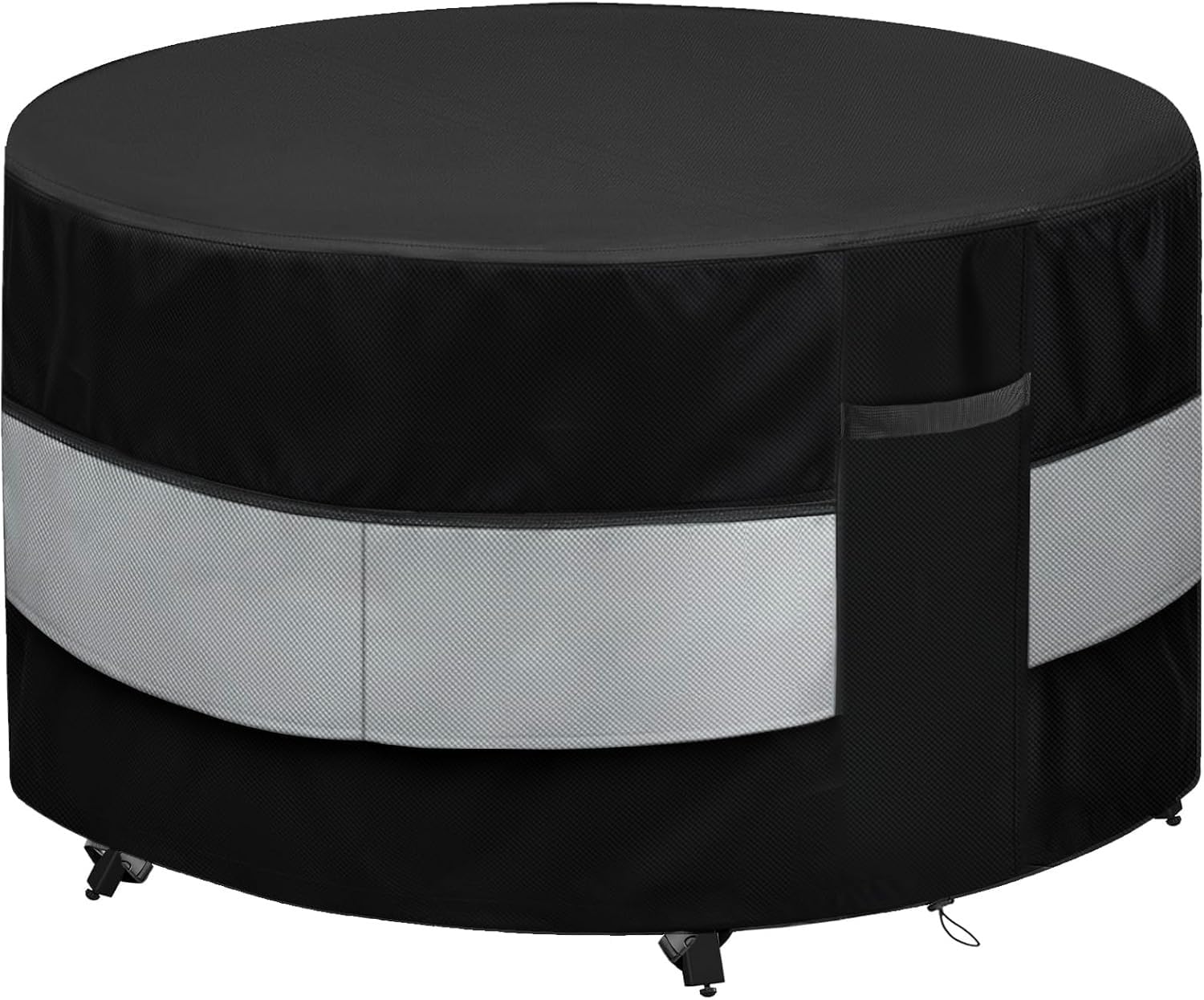 Outdoor Furniture Grey - Penutup Furnitur Bar Patio Bulat Ukuran