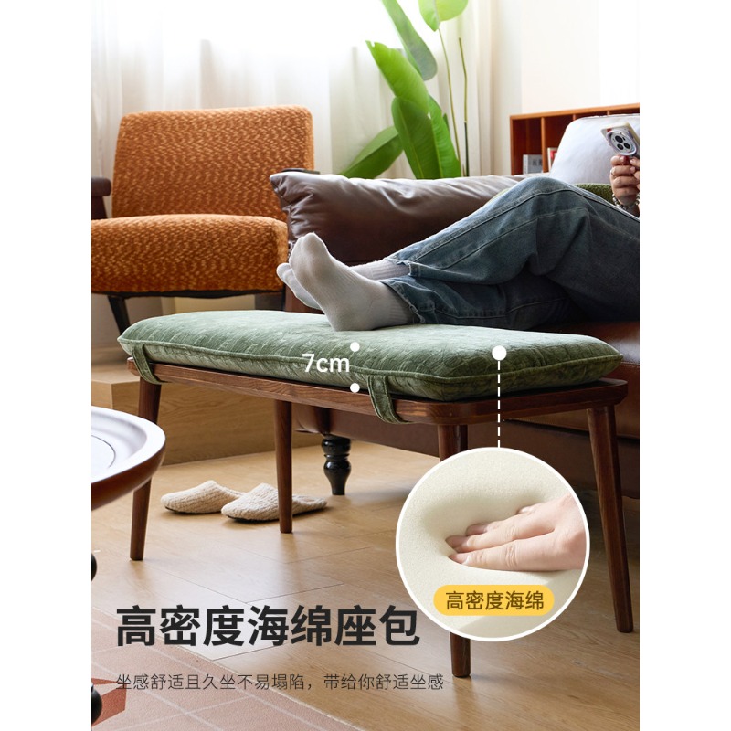 Outdoor Furniture With Storage For Cushions - Bangku Ganti Sepatu Kayu Solid Gaya