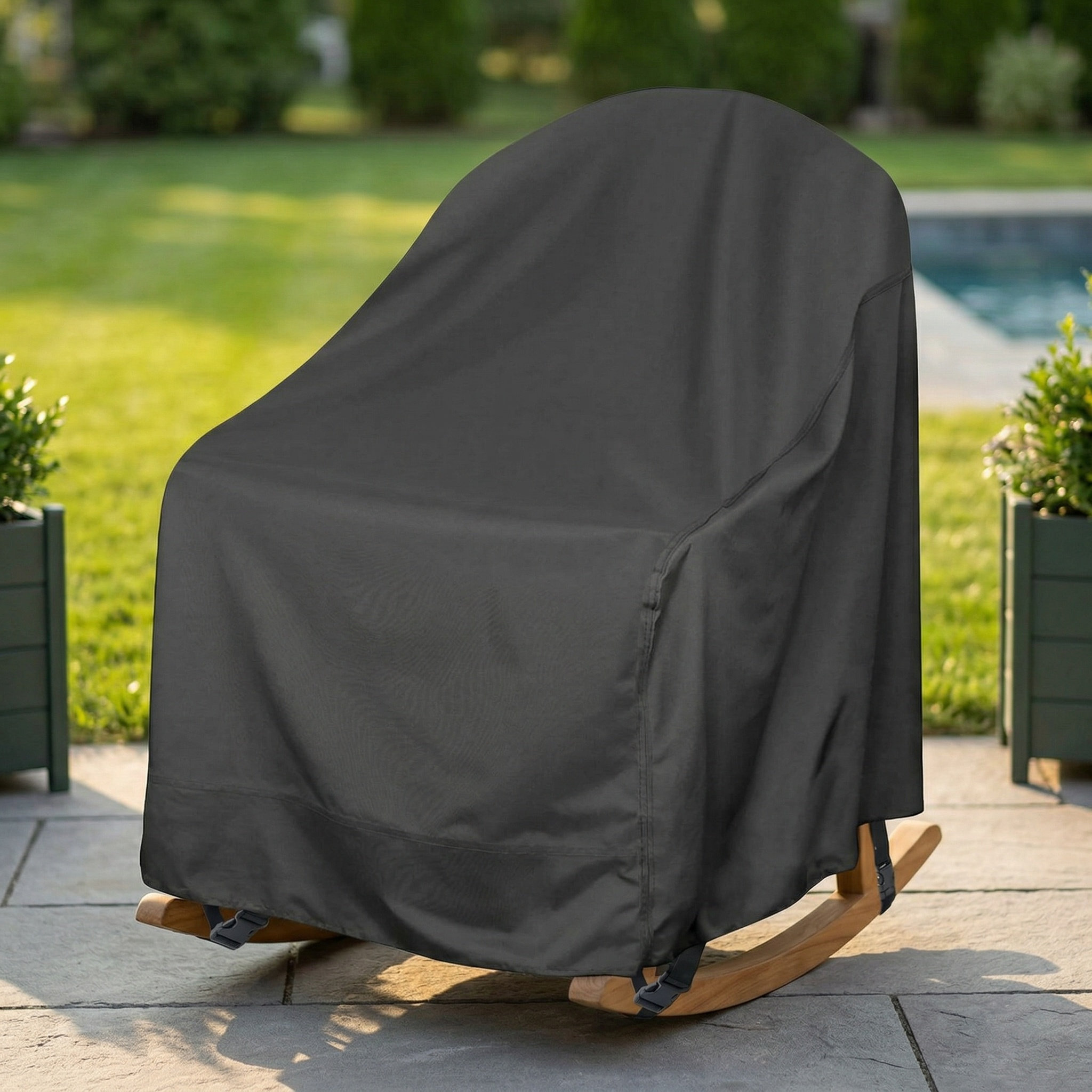 Outdoor Furniture Heavy - Sarung Kursi Goyang Luar Ruangan, Tahan