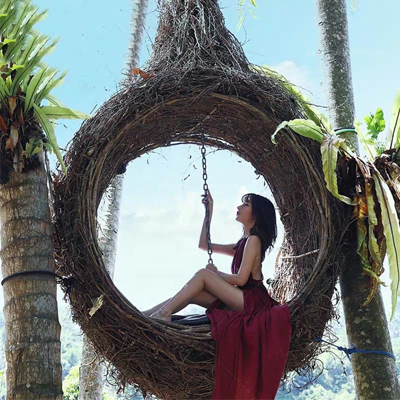 Outdoor Furniture Bali Style - Ayunan Sarang Burung Gaya Bali, Kursi