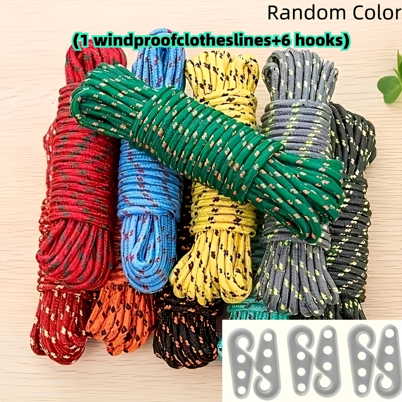 Outdoor Furniture Rope - Kit 7-Potong Tali Nilon 10M dengan