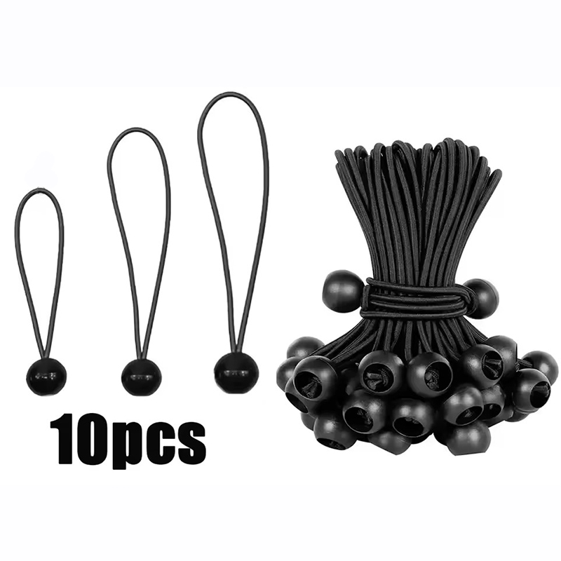 Outdoor Furniture Rope - 10 Buah Set Tenda Bola Elastis