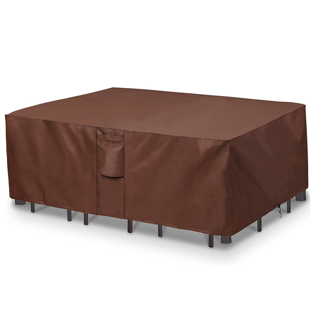 Cokelat 420D Tugas Berat Luar  - Outdoor Furniture Heavy ulasan dan harga