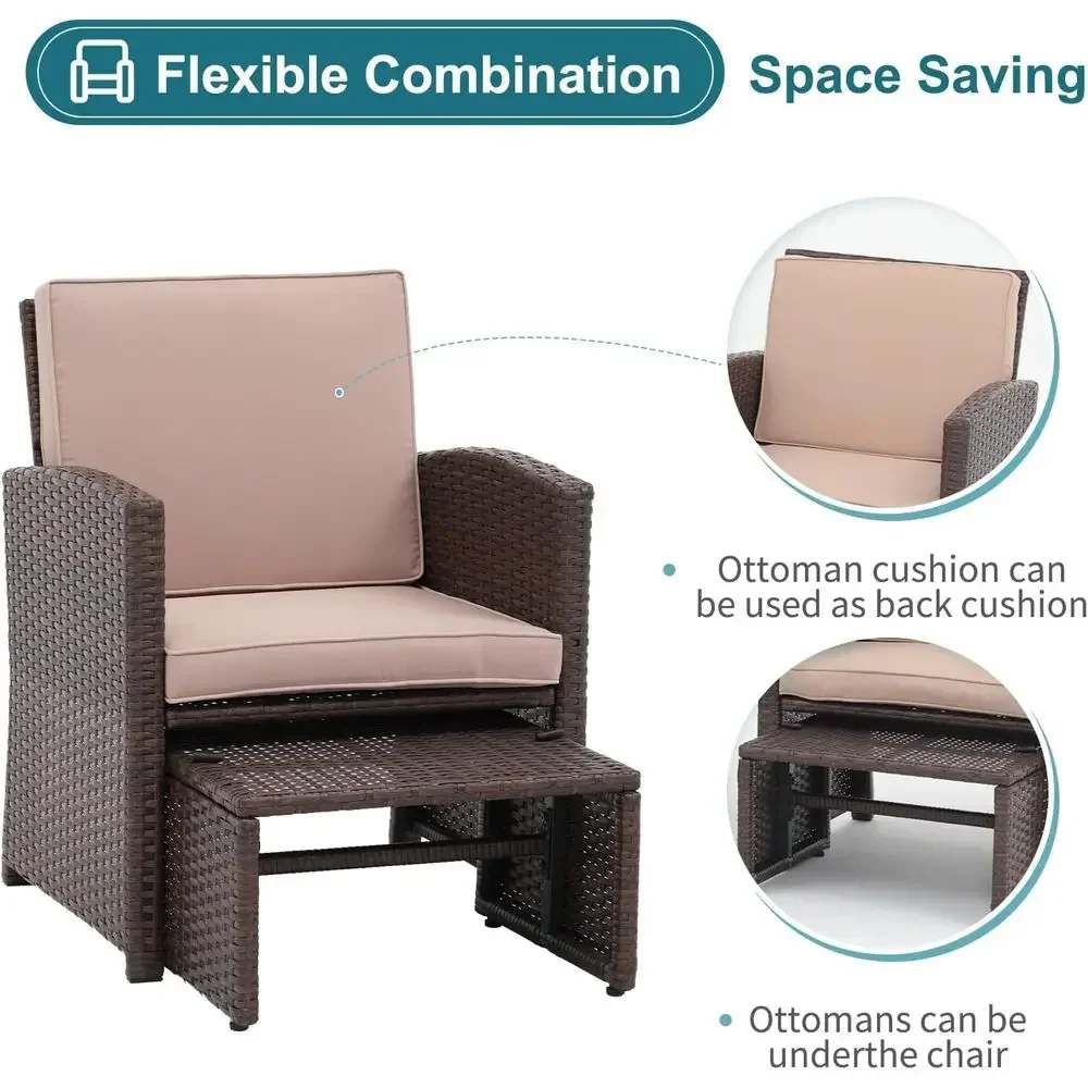 Set Furnitur Teras Luar Ruanga - Outdoor Furniture With Storage For Cushions ulasan dan harga