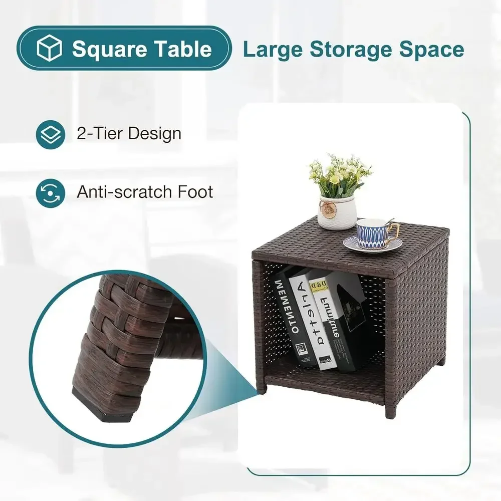 Set Furnitur Teras Luar Ruanga - Outdoor Furniture With Storage For Cushions ulasan dan harga