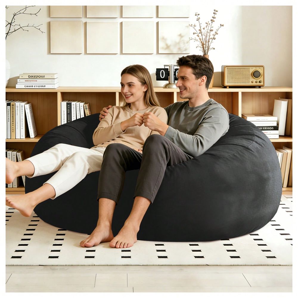 Kursi Bean Bag Abu-abu, Ukuran - Outdoor Furniture Grey ulasan dan harga