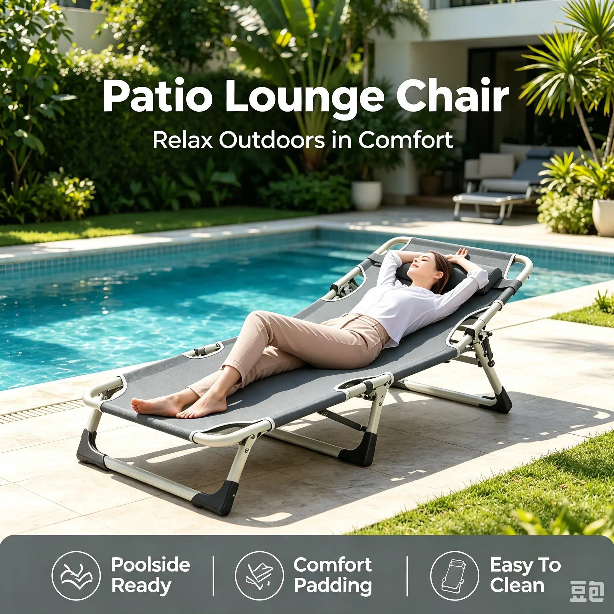 Kursi Lipat untuk Istirahat Ma - Outdoor Daybed Furniture ulasan dan harga