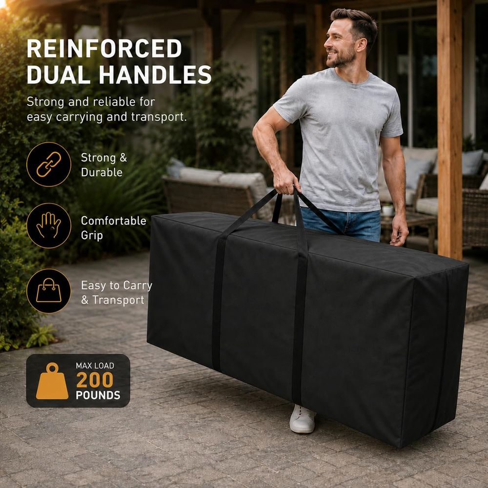 Tas Penyimpanan Bantal Teras E - Outdoor Furniture With Storage For Cushions ulasan dan harga