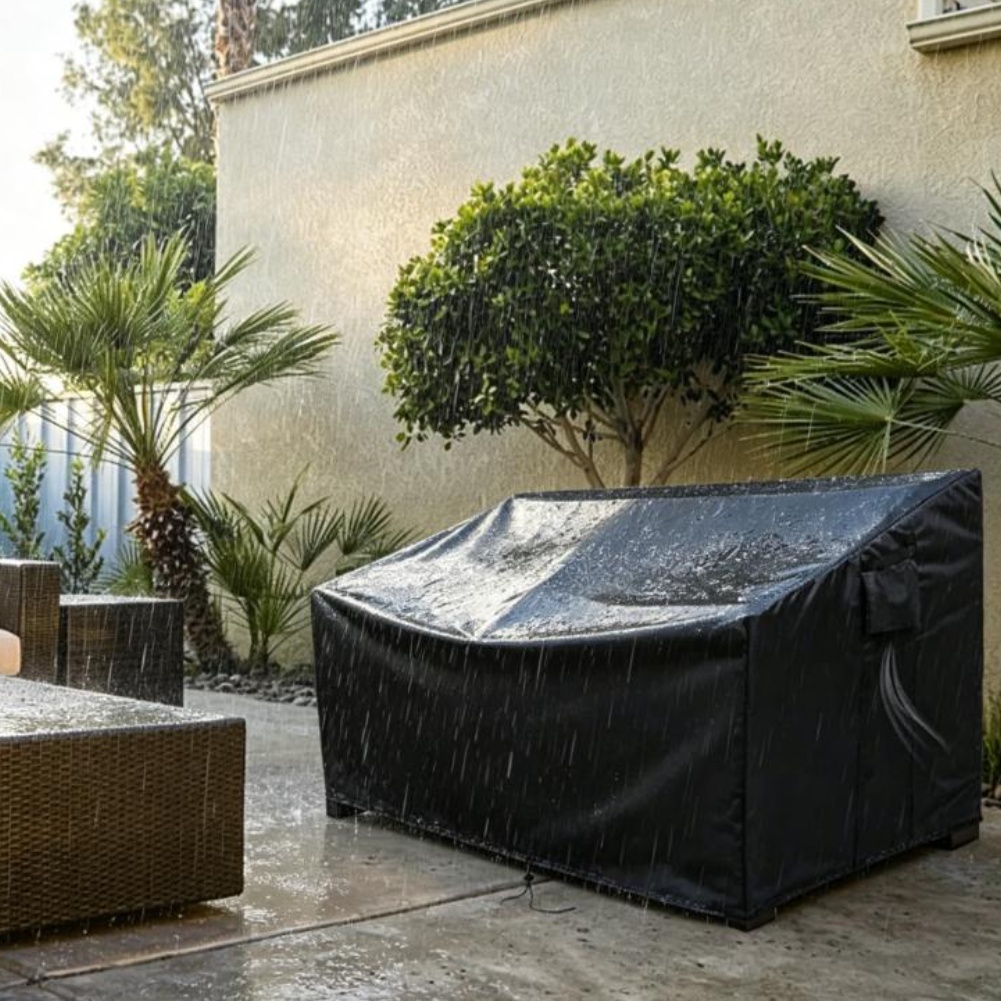 Penutup Sofa Patio Tahan Lama  - Outdoor Furniture Heavy ulasan dan harga