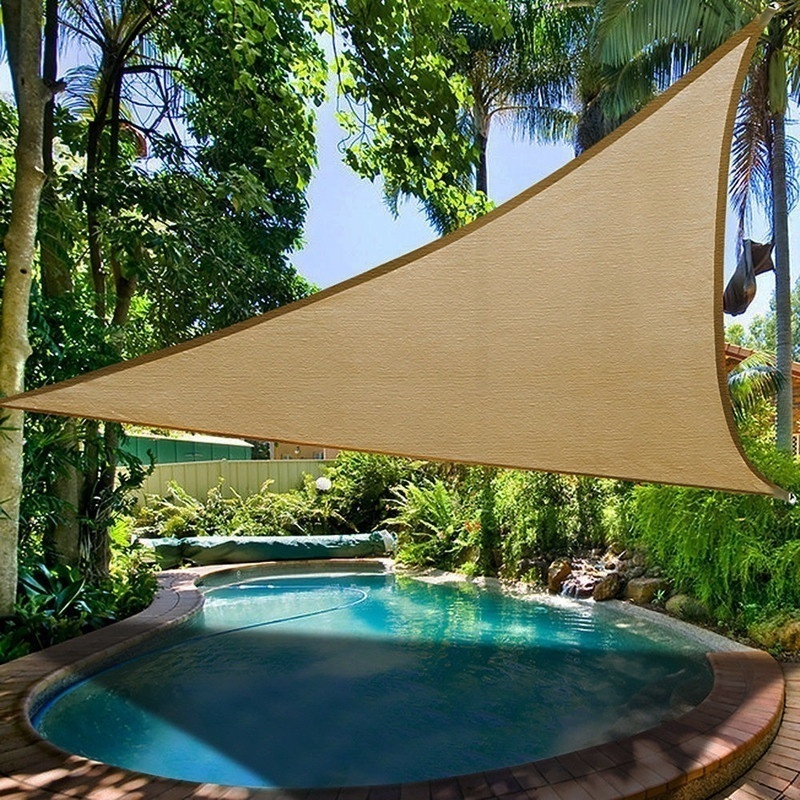 Layar Peneduh Segitiga Tahan A - Sun Sail Shade ulasan dan harga