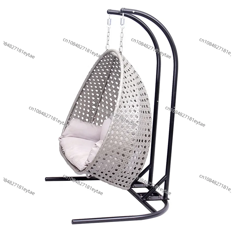 Kursi Gantung Rotan Modern unt - Outdoor Furniture Grey ulasan dan harga