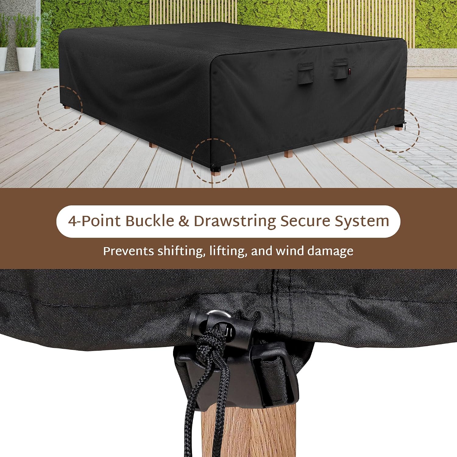Penutup Meja Teras Luar Ruanga - Outdoor Furniture Heavy ulasan dan harga
