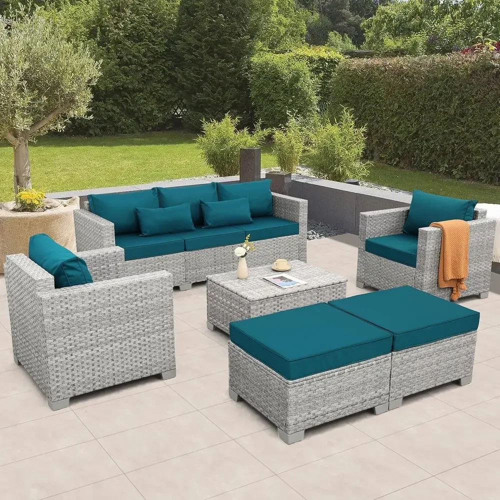 Set Furnitur Teras Luar Ruanga - Outdoor Furniture Grey ulasan dan harga