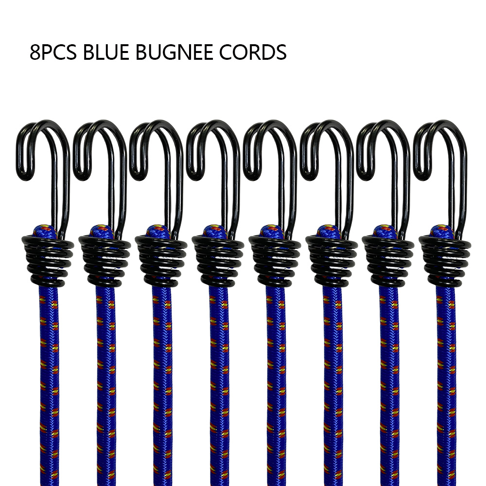 Tali Bungee Kemah, 8 buah 60cm - Outdoor Furniture Rope ulasan dan harga