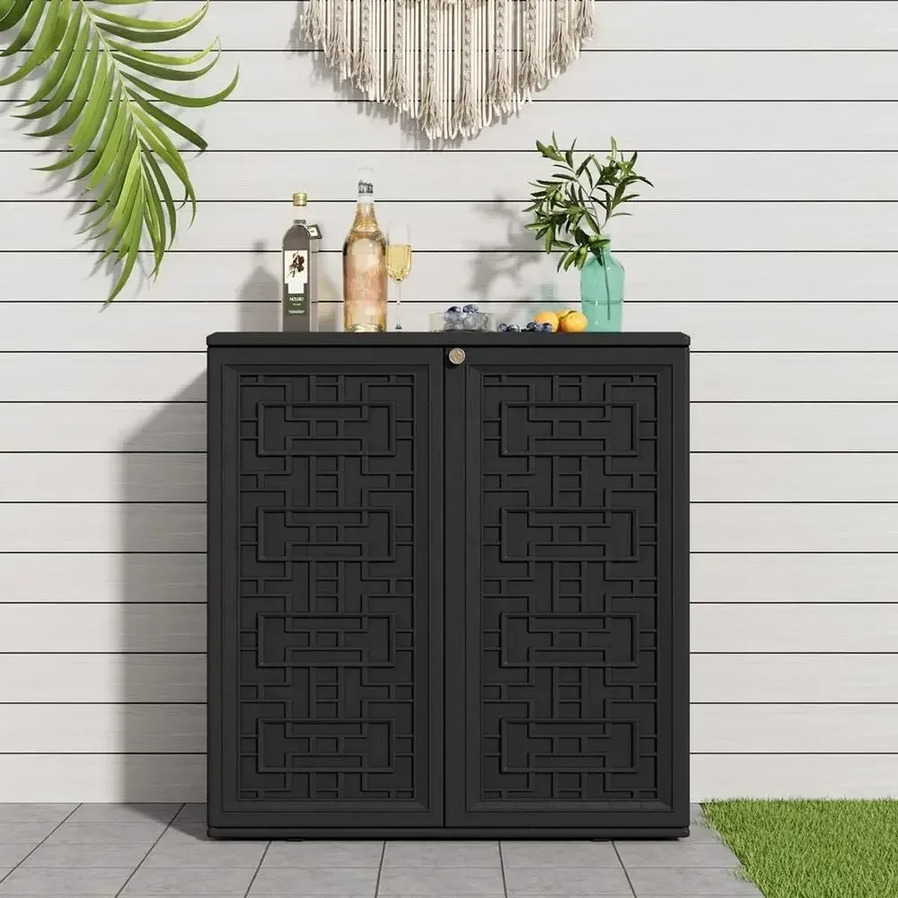 Lemari Penyimpanan Luar Ruanga - Outdoor Furniture With Storage For Cushions ulasan dan harga