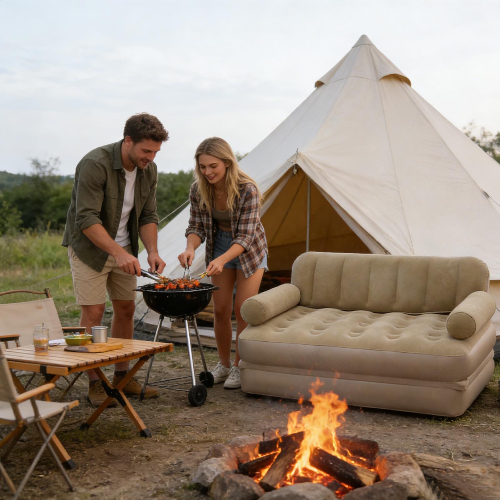 Sofa Angin Dengan Pompa Udara, - Outdoor Daybed Furniture ulasan dan harga