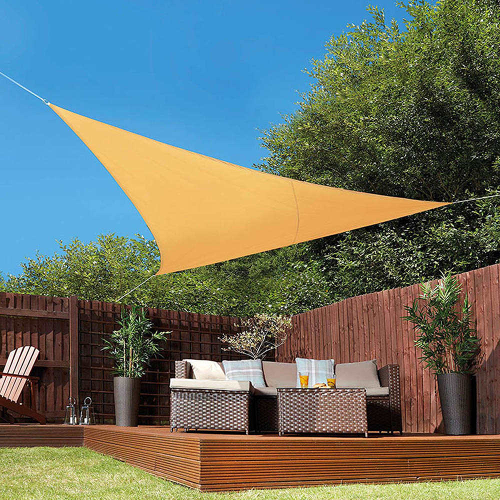6X6X6 M Segitiga Sun Shelter T - Sun Sail Shade ulasan dan harga