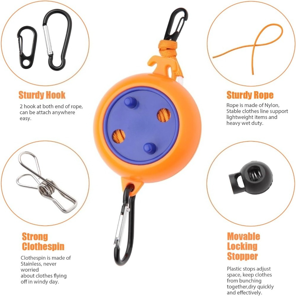 Tali Jemuran Retractable 10M u - Outdoor Furniture Rope ulasan dan harga