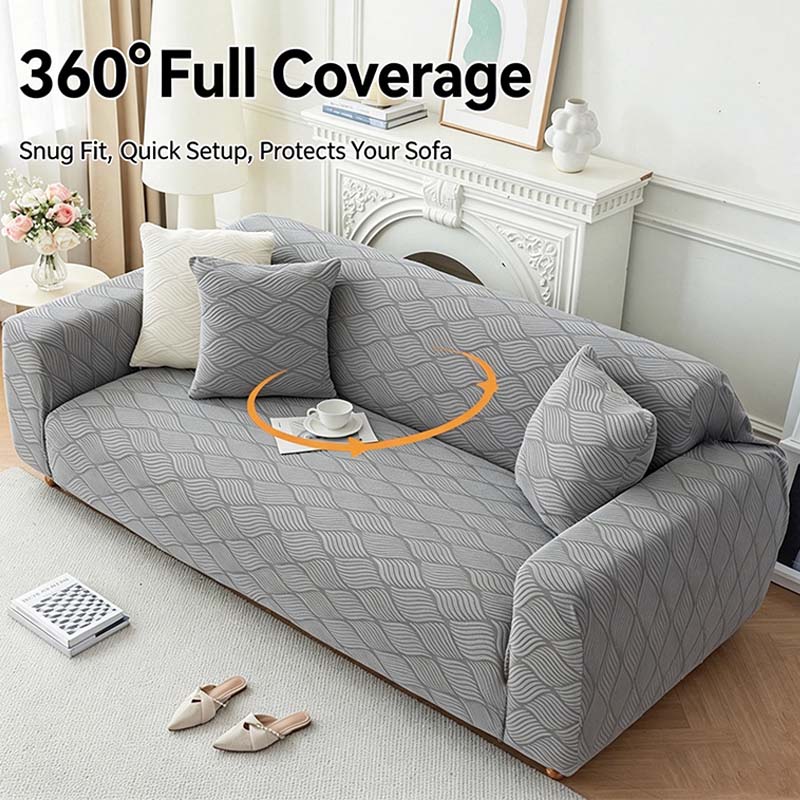1PC Sarung Sofa Jacquard Penut - Outdoor Furniture Xl ulasan dan harga