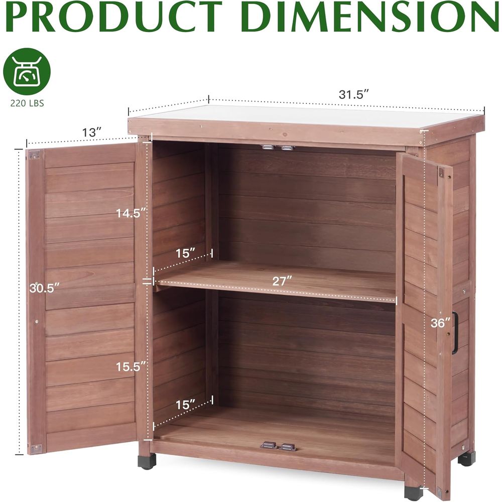 Lemari Penyimpanan Luar Ruanga - Outdoor Furniture Table ulasan dan harga