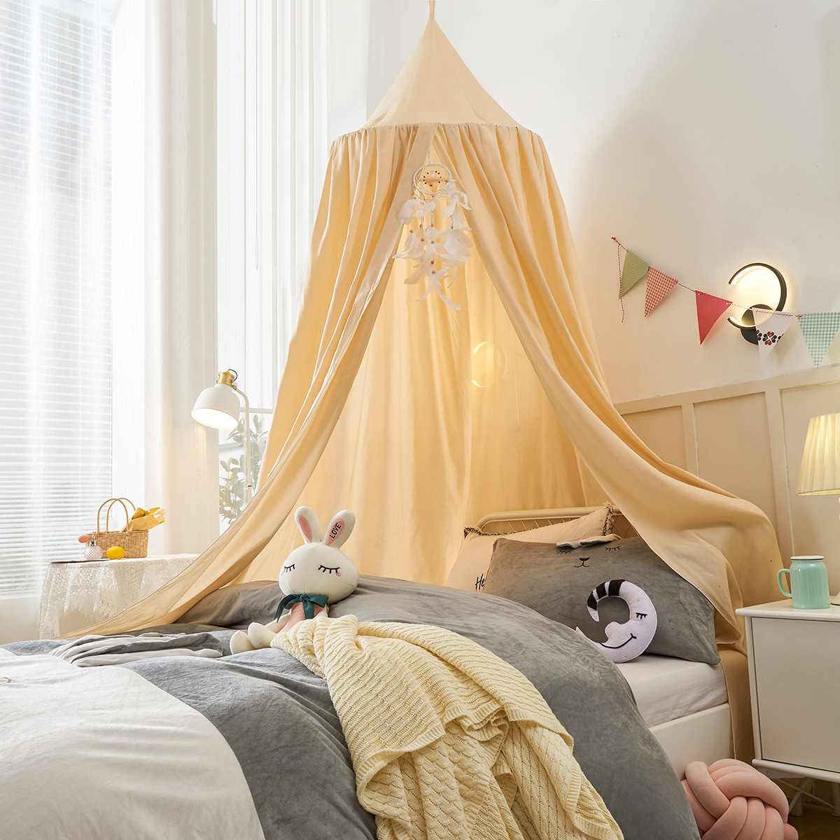 Kelambu Anak-anak Tirai Tempat - Outdoor Daybed Furniture ulasan dan harga